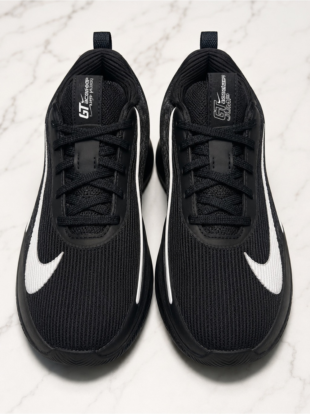 Nike GT Jump Academy Basketball Shoes Black White Men’s Size 11 FV5524-003 - Picture 3 of 8